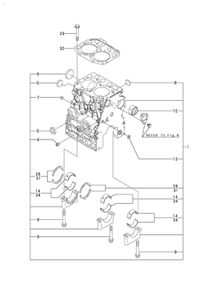 CYLINDER BLOCK (2TNV70-ASA)