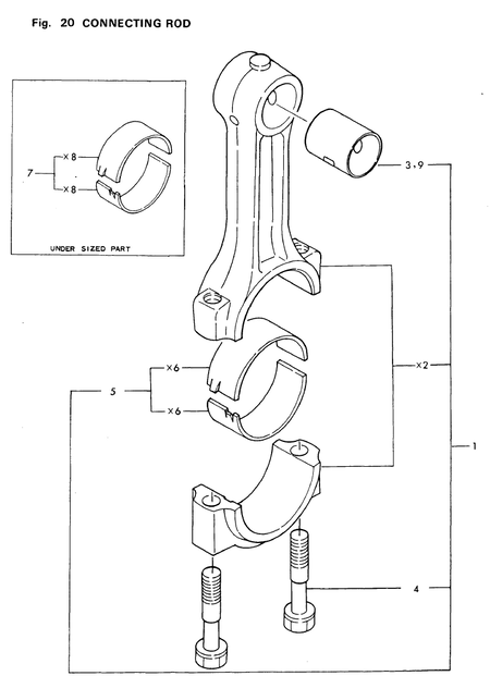 CONNECTING ROD (4T112TLE-PP)