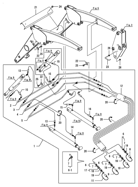 HYDRAULIC PIPING (CL600(CCY))