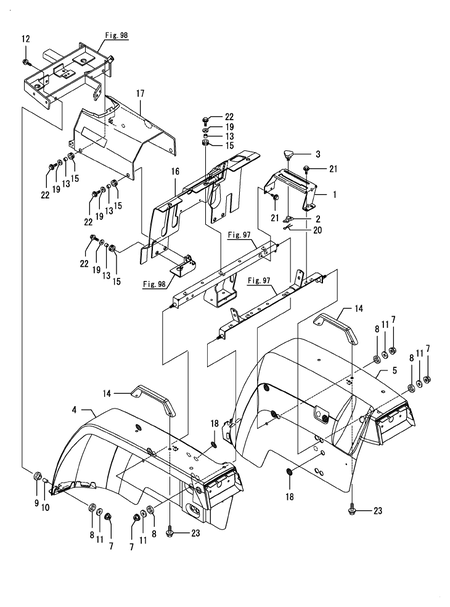 FENDER (EX3200(CCY))