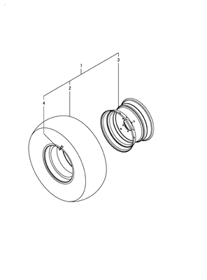 REAR WHEEL TIRE(R3) (SA425)