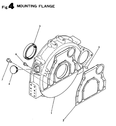 MOUNTING FLANGE (4T95LTE-SH)