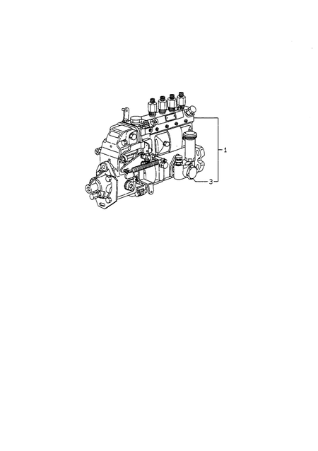 FUEL INJECTION PUMP (4TNE106-TB)