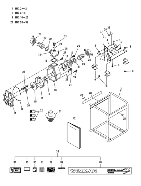 PUMP SET(YDP30N-3) (YDP30TN-3)
