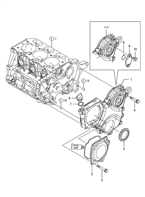 GEAR HOUSING (3TNM68-ASA) GEAR HOUSING (3TNM68-ASA)