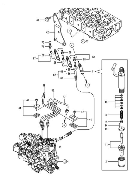 FUEL INJECTION VALVE (3TNV88-BNRG2H)