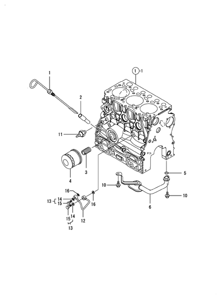 LUB.OIL SYSTEM (3TNV72-YUKS) LUB.OIL SYSTEM (3TNV72-YUKS)