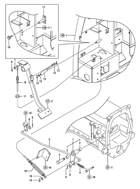 CLUTCH LINK(CAB(ADD.ITEM (T80)