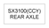 REAR AXLE (SX3100(CCY))