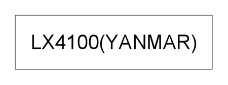 LX4100 (YANMAR) LX4100 (YANMAR)