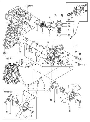 COOLING WATER SYSTEM (3TNV88-DSA3)