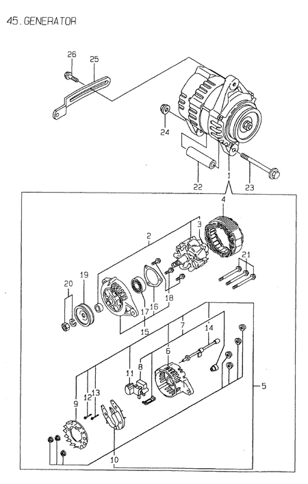 GENERATOR (4TN84E-G2) GENERATOR (4TN84E-G2)