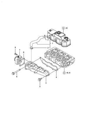 SUCTION MANIFOLD (3TNV88-DSA3) SUCTION MANIFOLD (3TNV88-DSA3)