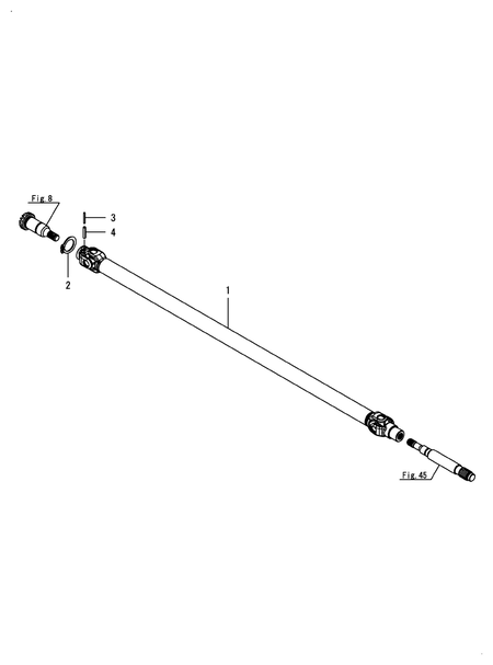 PROPELLER SHAFT (SA324)