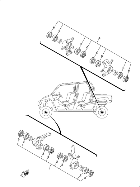 MAINTENANCE PARTS KIT (YU700G-RD(2022US))