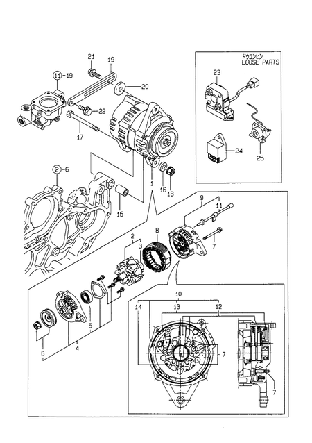 GENERATOR (4TNE106-TB)