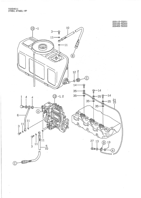FUEL OIL TANK (4TN82L-RP)
