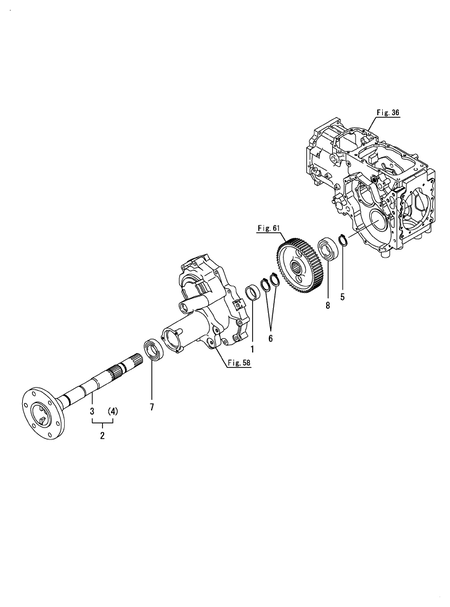 REAR AXLE SHAFT (EX2900(YANMAR))