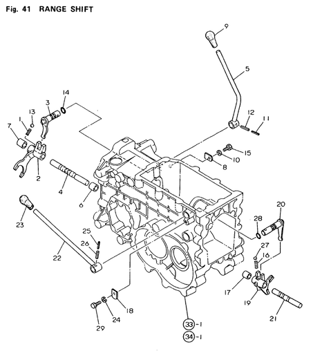 RANGE SHIFT (YM140D) RANGE SHIFT (YM140D)