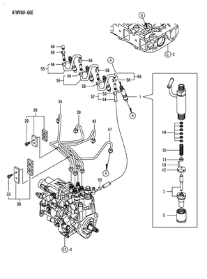 FUEL INJECTION VALVE (4TNV88-DSA) FUEL INJECTION VALVE (4TNV88-DSA)