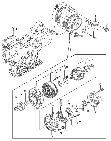 GENERATOR (3TNV88-NRE)