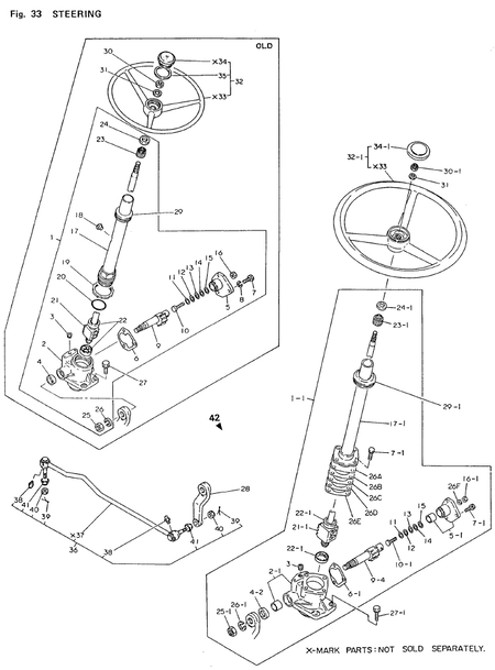 ●CODE 6 Shop STEERING (YM186D(COLUM) today | Yanmar US