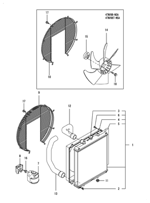 RADIATOR (4TNV98T-NSA)