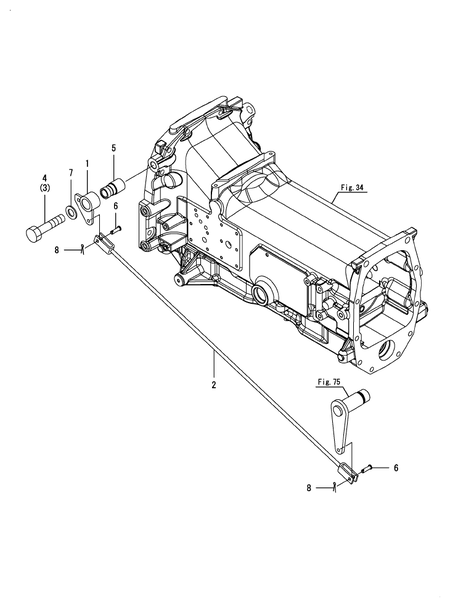 BRAKE LINK (LX450(YANMAR))