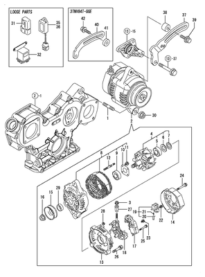 GENERATOR (3TNV84T-KSA) GENERATOR (3TNV84T-KSA)