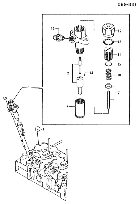 FUEL INJECTION VALVE (4T112TL-GN) FUEL INJECTION VALVE (4T112TL-GN)