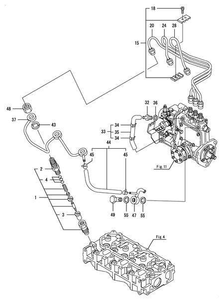 FUEL INJECTION VALVE (3TNV76-PUKNE)