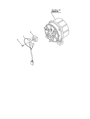 (21A)RECTIFIER & HARNESS(SPARE PARTS) (DGY17) (21A)RECTIFIER & HARNESS(SPARE PARTS) (DGY17)