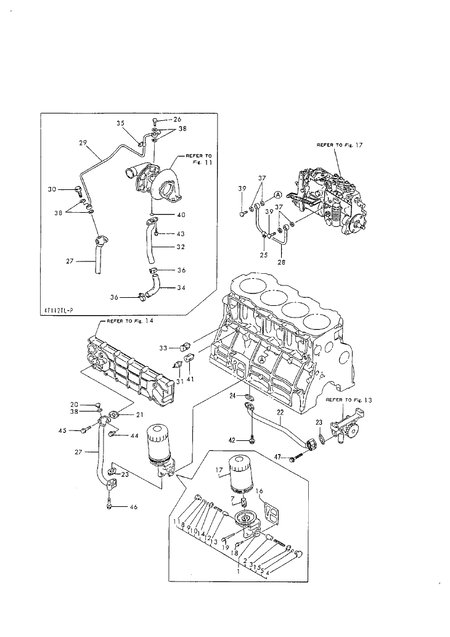 LUB. OIL PIPES (4T112TL-P)