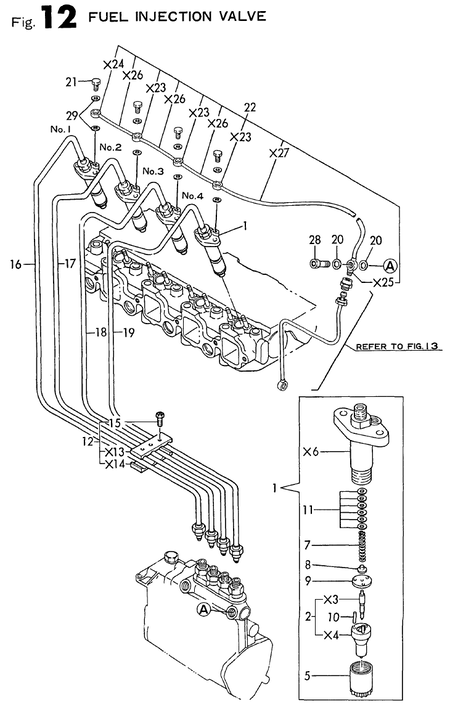 FUEL INJECTION VALVE (4TN82E-RK)