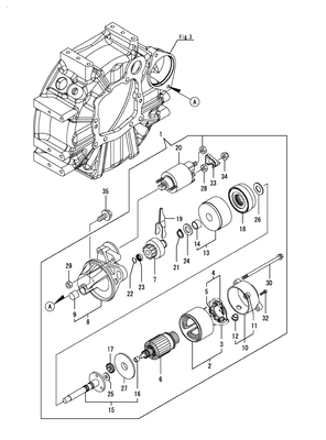 STARTER MOTOR (3TNM74F-SAAY) STARTER MOTOR (3TNM74F-SAAY)