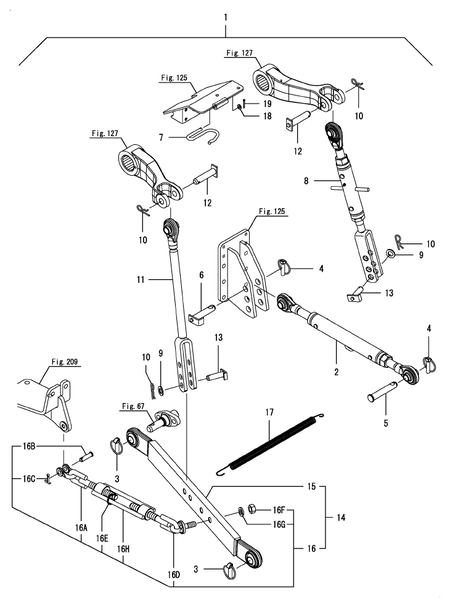 3P LINK KIT (YM357A) 3P LINK KIT (YM357A)