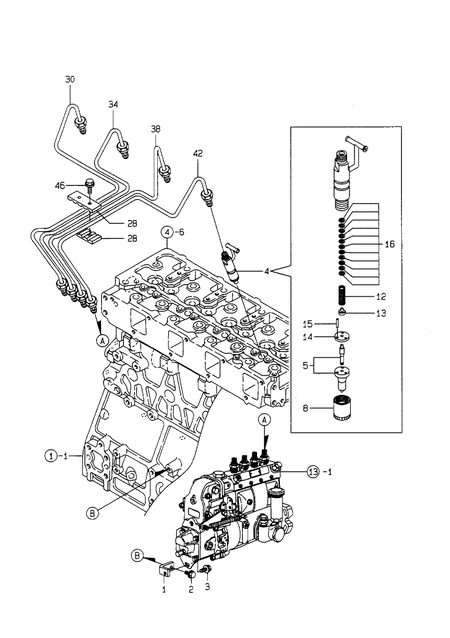 FUEL INJECTION VALVE (4TNE106-TB)
