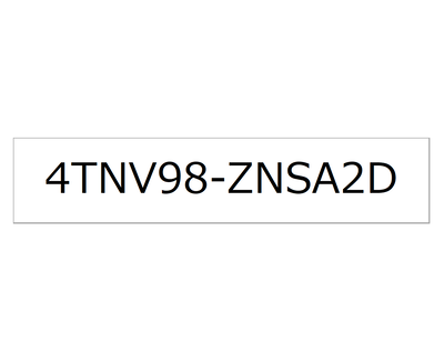 4TNV98-ZNSA2D 4TNV98-ZNSA2D