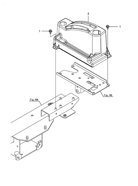 LEVER GUIDE(RIGHT) (YM347A-BR)