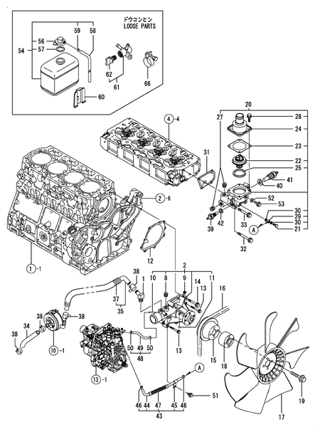 COOLING WATER SYSTEM (4TNV106TXTBL)