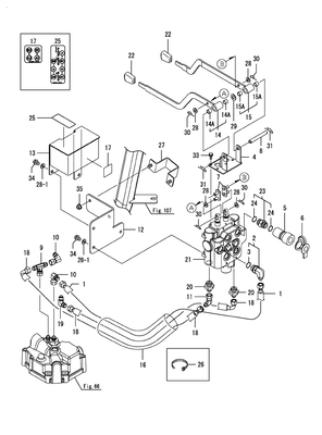 VALVE(REAR REMOTE) (SA425) VALVE(REAR REMOTE) (SA425)