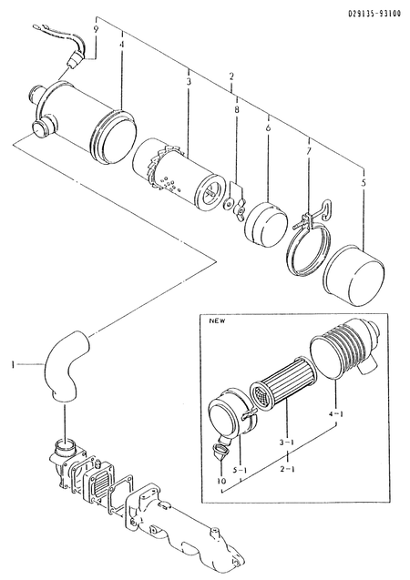 AIR CLEANER (3TN84L-RFAVM) AIR CLEANER (3TN84L-RFAVM)