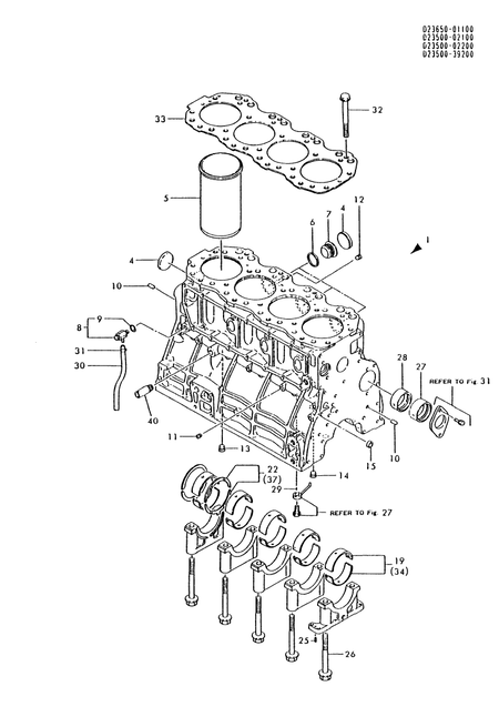 CYLINDER BLOCK (4TN100TL-NC) CYLINDER BLOCK (4TN100TL-NC)