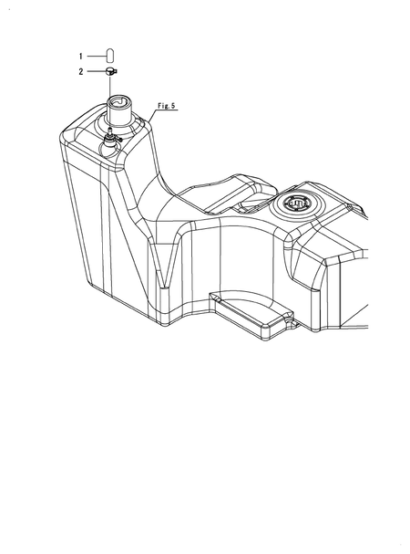 CAP(FUEL TANK) (YM347A-BR)