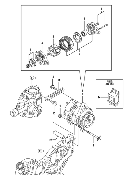 GENERATOR (4TNE98-URTLD)