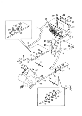 RADIATOR & HOSE (YU700G(2018US)) RADIATOR & HOSE (YU700G(2018US))