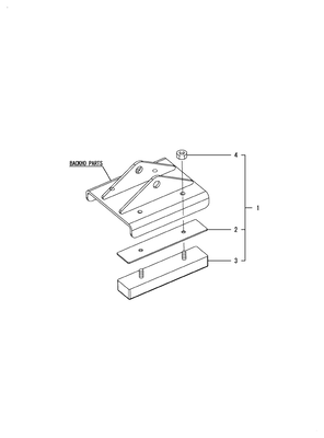 STREET PAD KIT (SC2450(YANMAR))