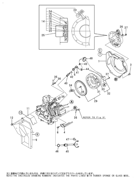 FLY.MAGNETO & STARTING DEVICE (GA340SEHPSK)