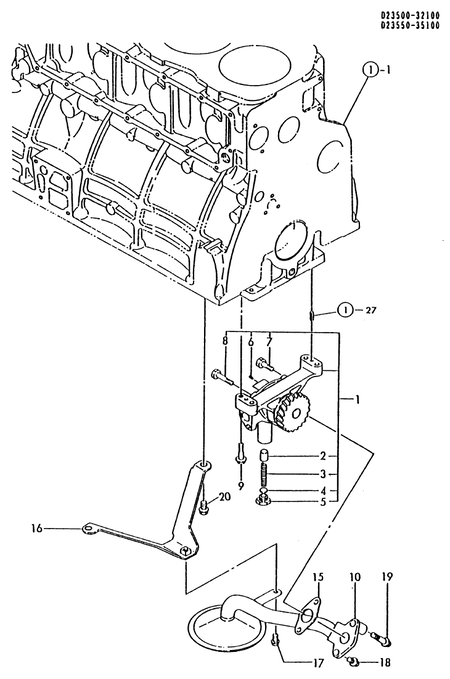 LUB. OIL PUMP (4T112TL-GN) LUB. OIL PUMP (4T112TL-GN)