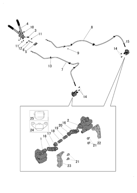 (10A)HAND BRAKING SYSTEM (YU1000DK-BRAHMA)